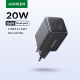 מטען GaN 20W עם 2 יציאות UGREEN